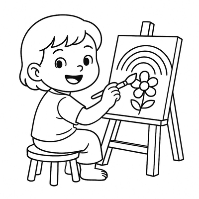 Bé Bun Bé Bun Cute Coloring Pages for Kids 2026