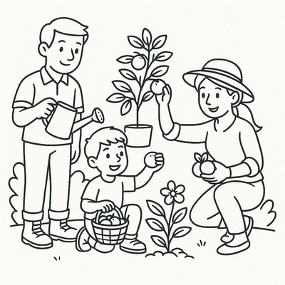 Bé Bun Bé Bun Cute Coloring Pages for Kids 2026