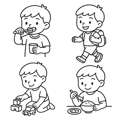 Beautiful and Easy Preschool Coloring Pages for Kids 2026