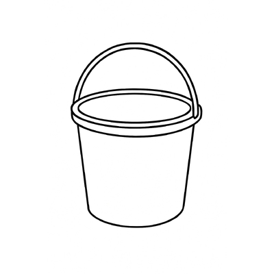 Bucket Coloring Pages for Kids – Cute and Creative 2026