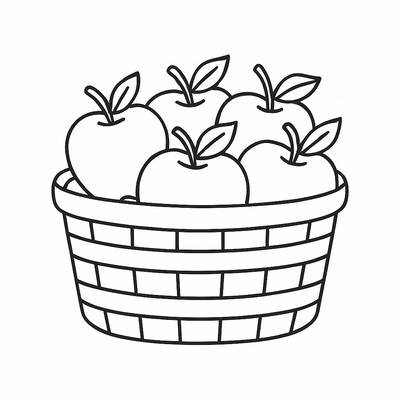Cutest Apple Coloring Pages for Kids 2026