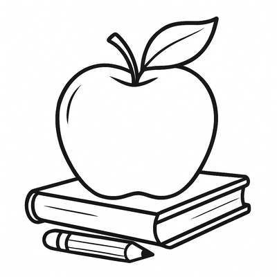 Cutest Apple Coloring Pages for Kids 2026