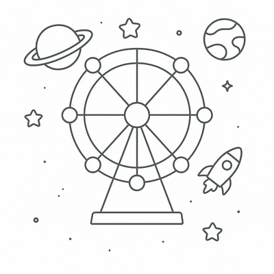 Cutest Carousel Coloring Pages for Kids 2026 – Download PDF