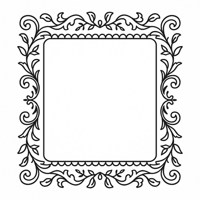 Cutest Coloring Frames for Kids 2026