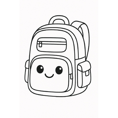 Cutest Soldier Backpack Coloring Pages for Kids 2026 – Download PDF