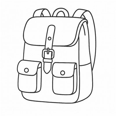Cutest Soldier Backpack Coloring Pages for Kids 2026 – Download PDF