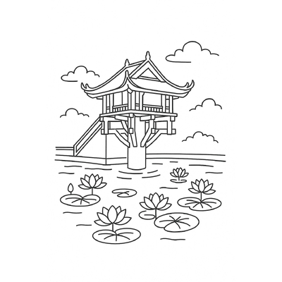 Famous Landmarks Coloring Pages for Kids – Best 2026
