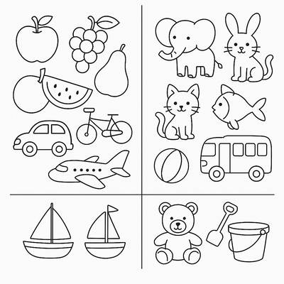 Free English-Learning Coloring Pages for Kids 2026