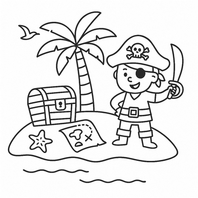 Free Island and Ocean Coloring Pages for Kids 2026
