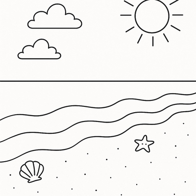 Free Island and Ocean Coloring Pages for Kids 2026