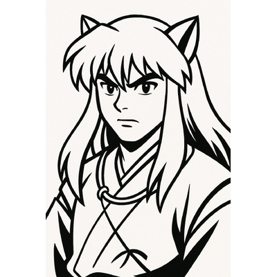 Inuyasha Coloring Pages for Kids – Creative Fun 2026
