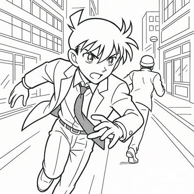 Kudo Shinichi Coloring Pages for Kids – Best Collection 2026