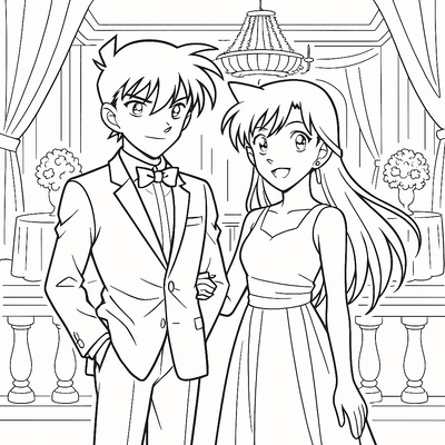 Kudo Shinichi Coloring Pages for Kids – Best Collection 2026