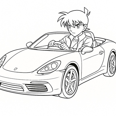 Kudo Shinichi Coloring Pages for Kids – Best Collection 2026