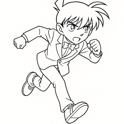 Kudo Shinichi Coloring Pages for Kids – Best Collection 2026