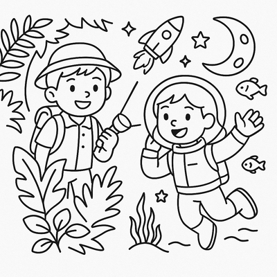 Most Creative Coloring Pages for 9-Year-Olds 2026 – Download PDF