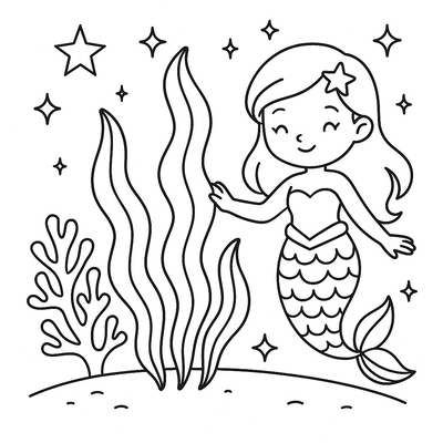 Seaweed Coloring Pages for Kids – Creative Fun 2026