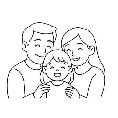 Small Family Coloring Pages for Kids – Meaningful 2026