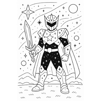 Super Sword Hero Coloring Game for Kids 2026