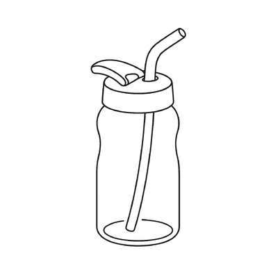 Water Bottle Coloring Pages for Kids – Creative and Fun Learning 2026