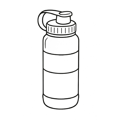 Water Bottle Coloring Pages for Kids – Creative and Fun Learning 2026