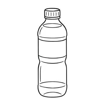 Water Bottle Coloring Pages for Kids – Creative and Fun Learning 2026