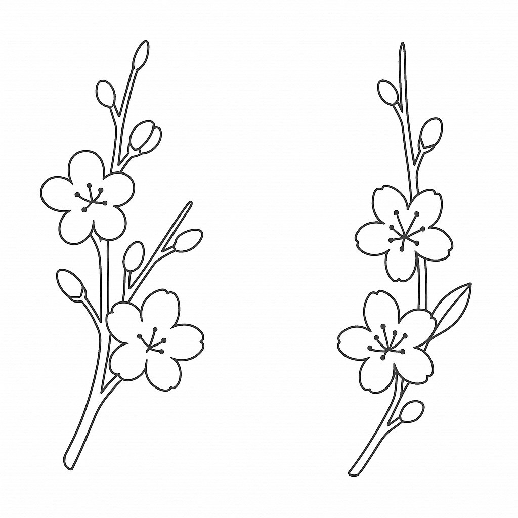 Line Art Coloring Page