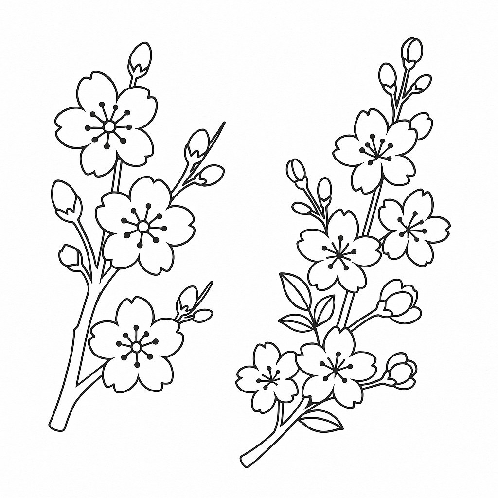 Anime-Style Coloring Pages