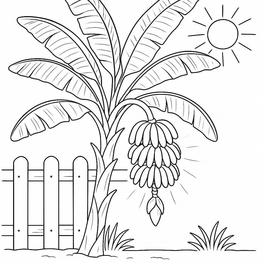Banana Tree in the Garden