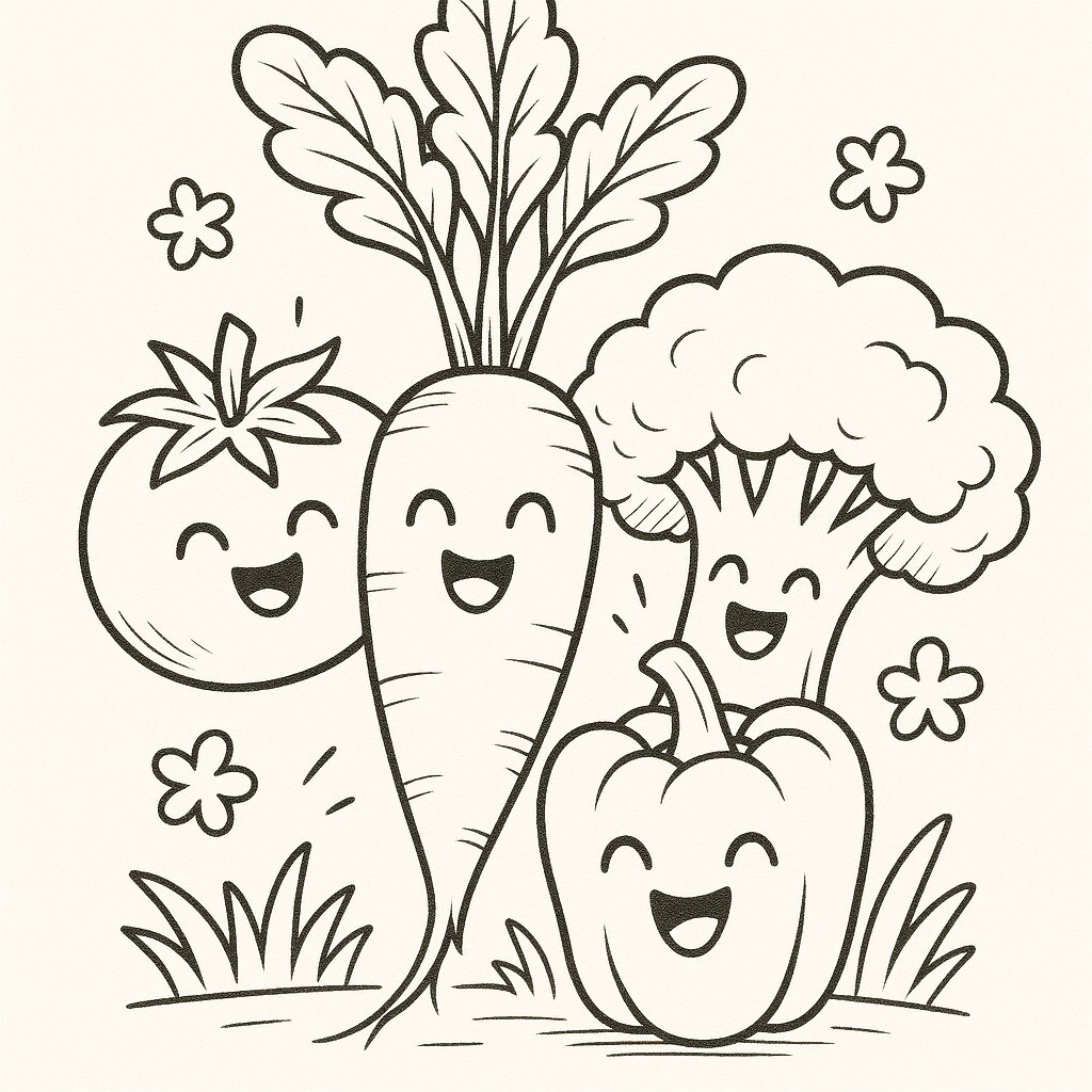Playful Vegetables Style