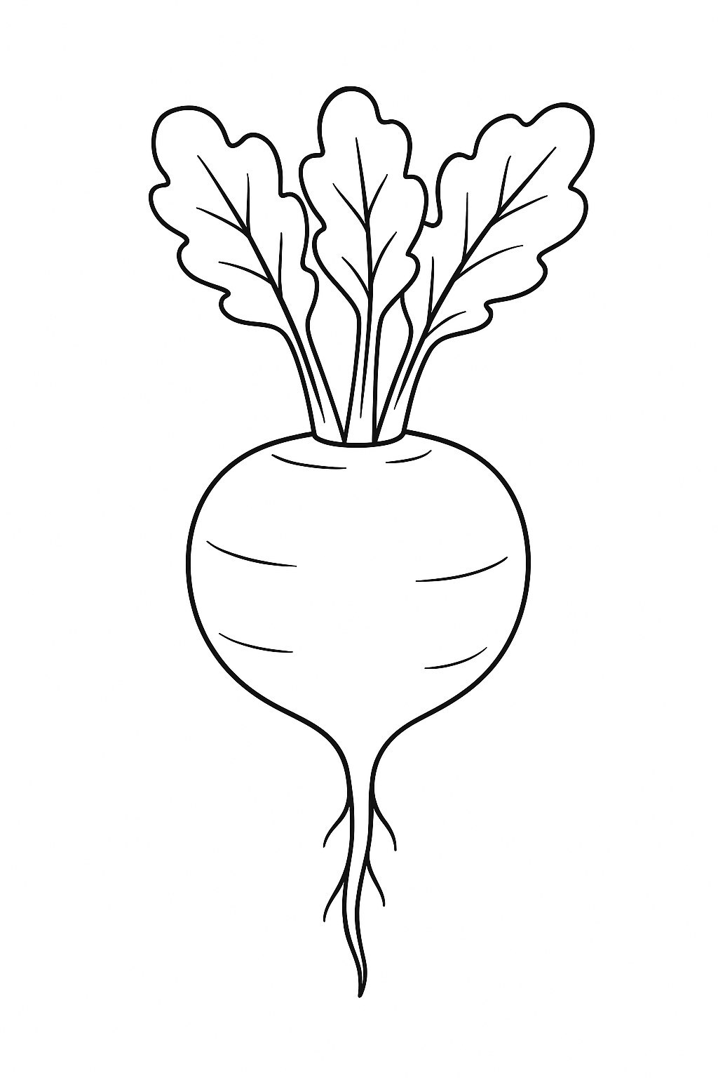 Best White Radish Coloring Pages for Kids 2026
