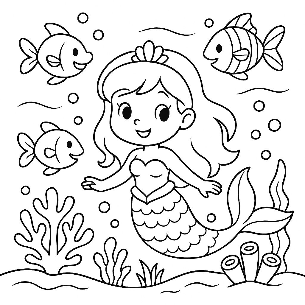 Underwater World Illustration