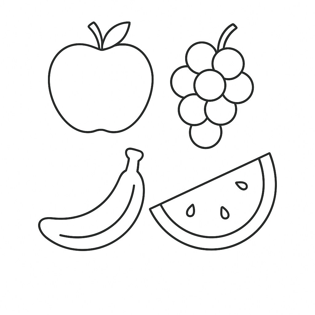 Simple Fruits for Little Ones