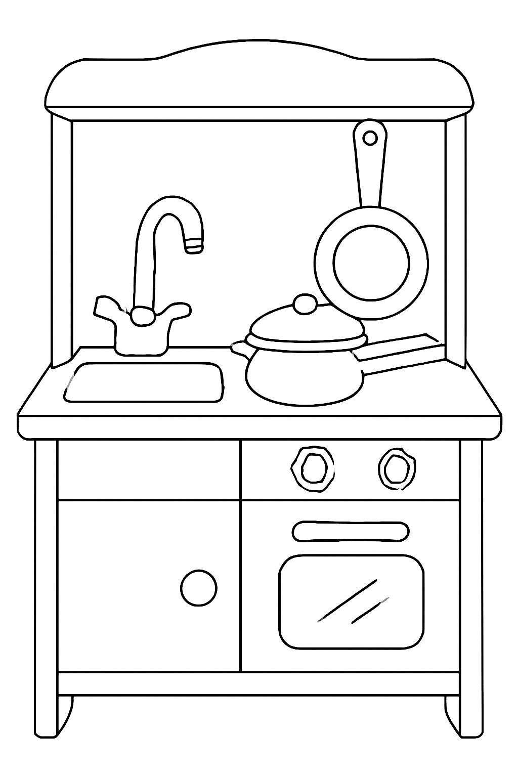 Mini Kitchen for Kids