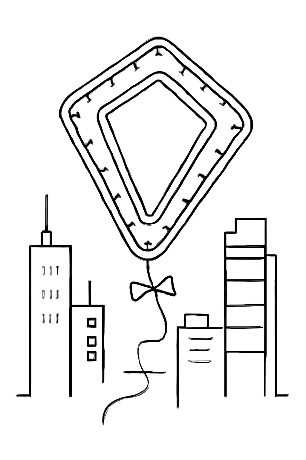 Cyberpunk Kite
