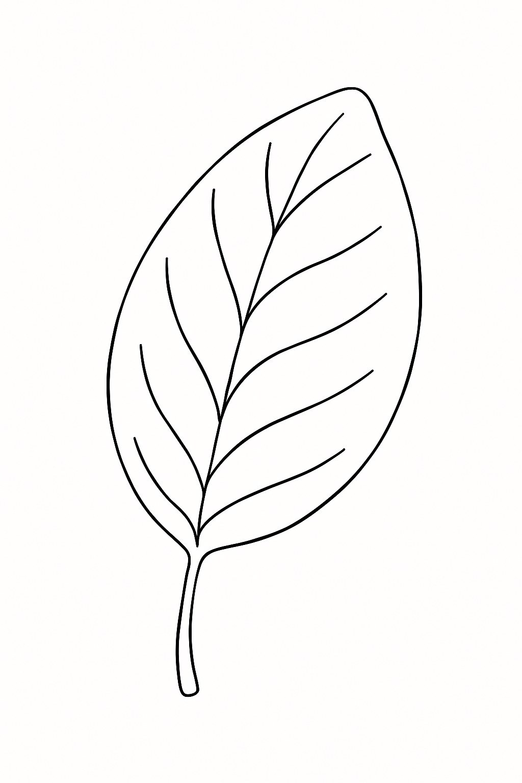 Soft Pastel Leaves
