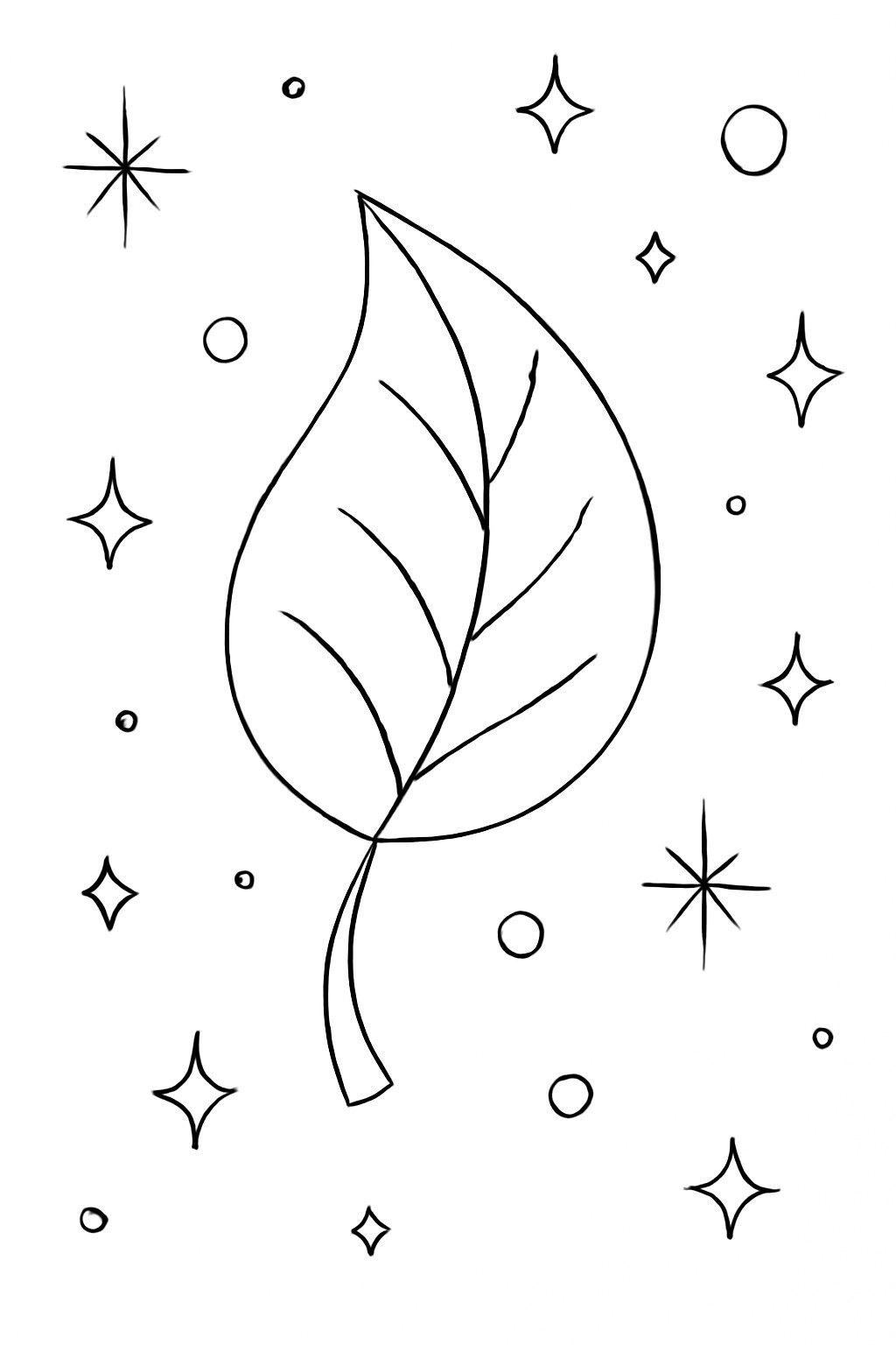 Mystical Fantasy Leaf