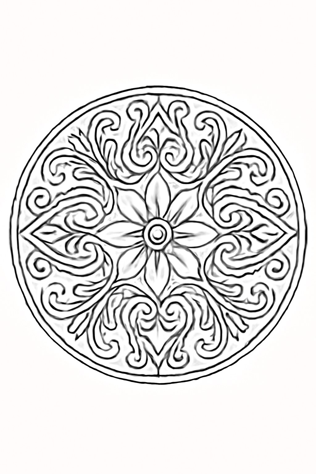 Classic Pattern Mandala