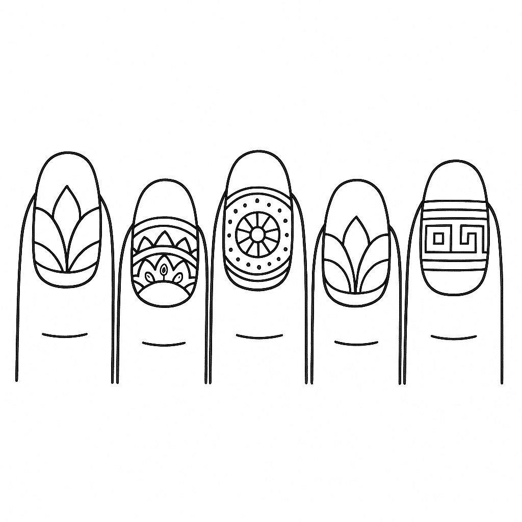 Nail Coloring Pages for Kids – Most Creative Designs 2026