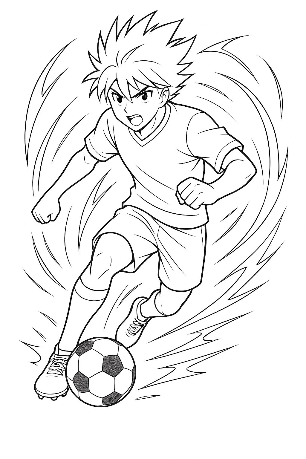 Sports Anime Style