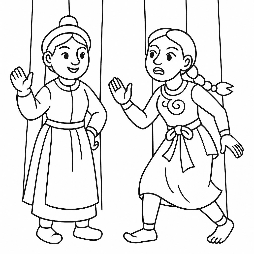 Tam Cam Coloring Pages for Kids 2026 – Printable PDF