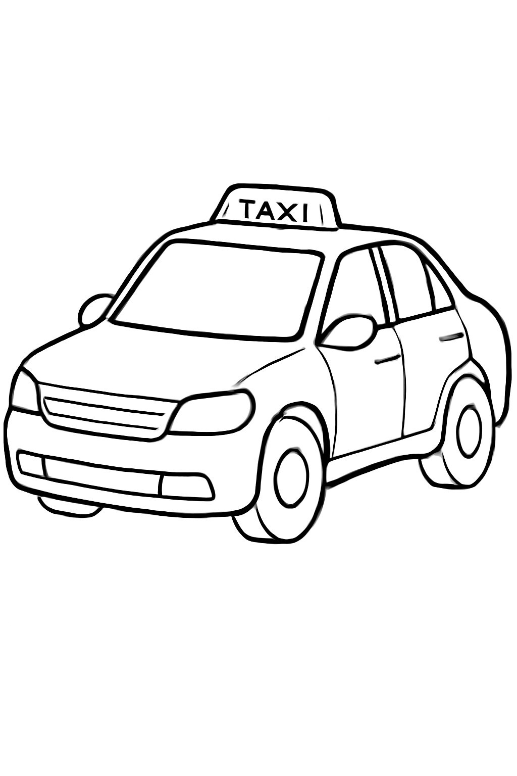 Modern Urban Taxi