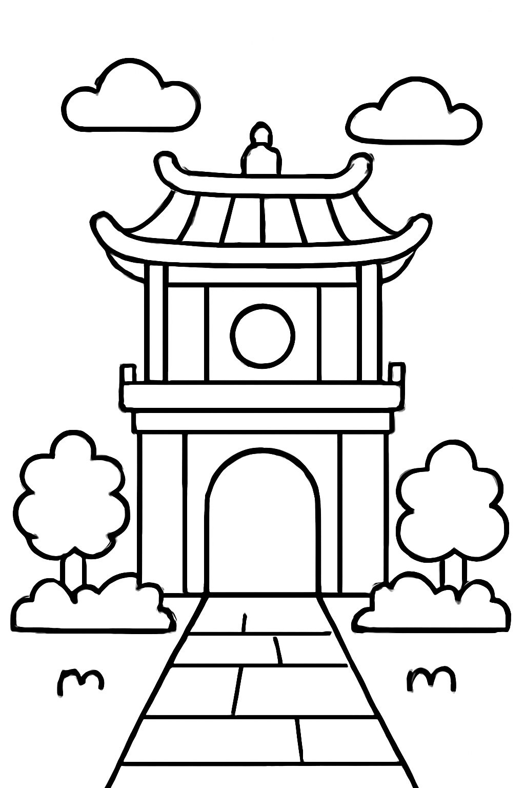 Temple of Literature in Children's Style