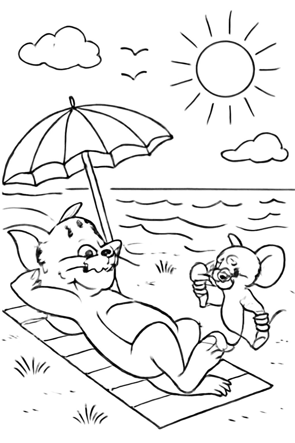 Tom and Jerry's Summer Break