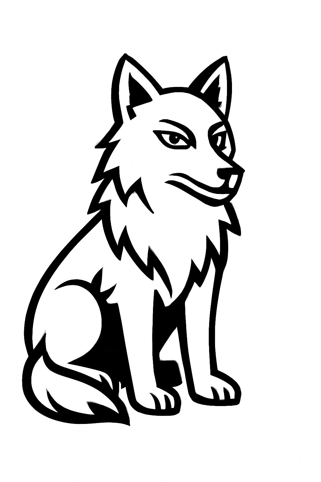 Pop Art Wolf