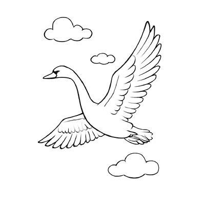 Beautiful Swan Coloring Pages for Kids 2026