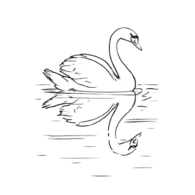 Beautiful Swan Coloring Pages for Kids 2026