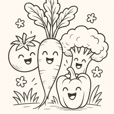 Best White Radish Coloring Pages for Kids 2026