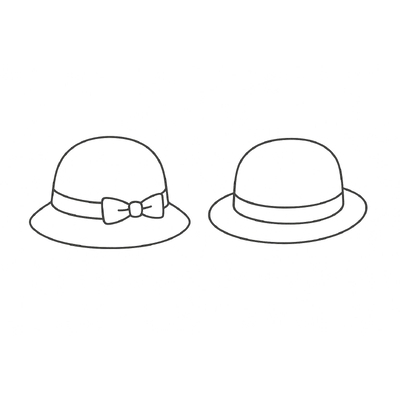 Boy and Girl Hat Coloring Pages for Kids – Cutest Designs 2026