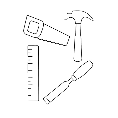 Career Tool Coloring Pages for Kids – Most Creative Designs 2026